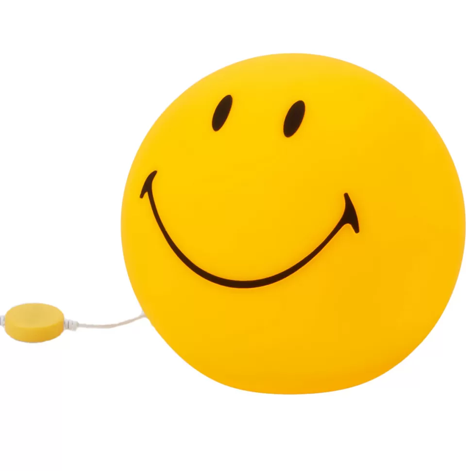 Mr Maria Veilleuse & Luminaire>Veilleuse Lampe Smiley Star Light - Jaune