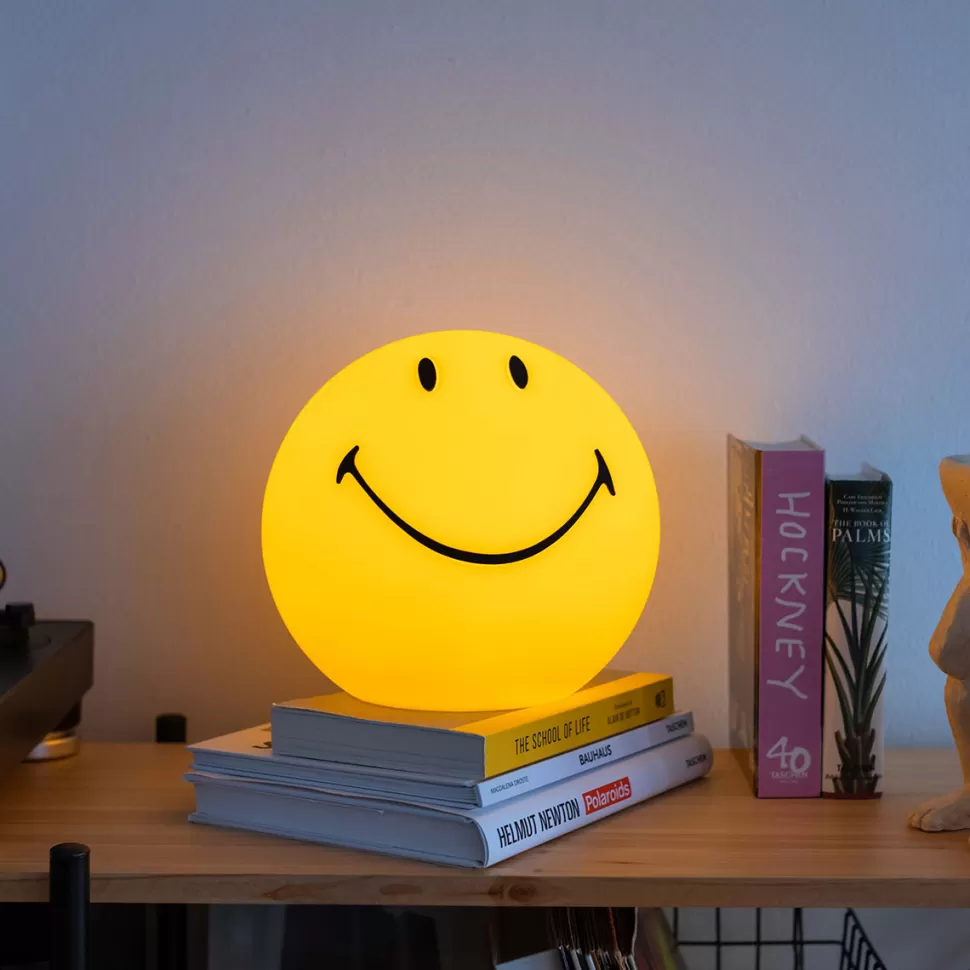 Mr Maria Veilleuse & Luminaire>Veilleuse Lampe Smiley Star Light - Jaune