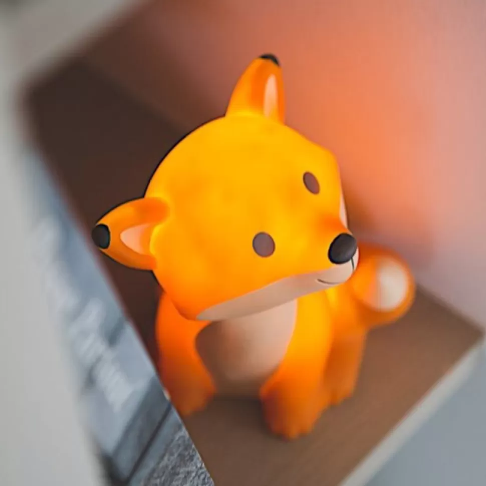 L'Atelier Pierre Veilleuse & Luminaire>Veilleuse Rechargeable César - Orange
