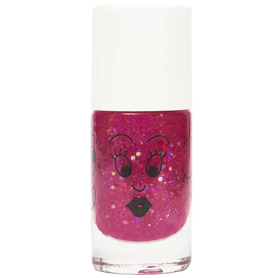 Nailmatic Déguisement & Maquillage>Vernis à Ongles Biosourcé - Framboise Pailleté