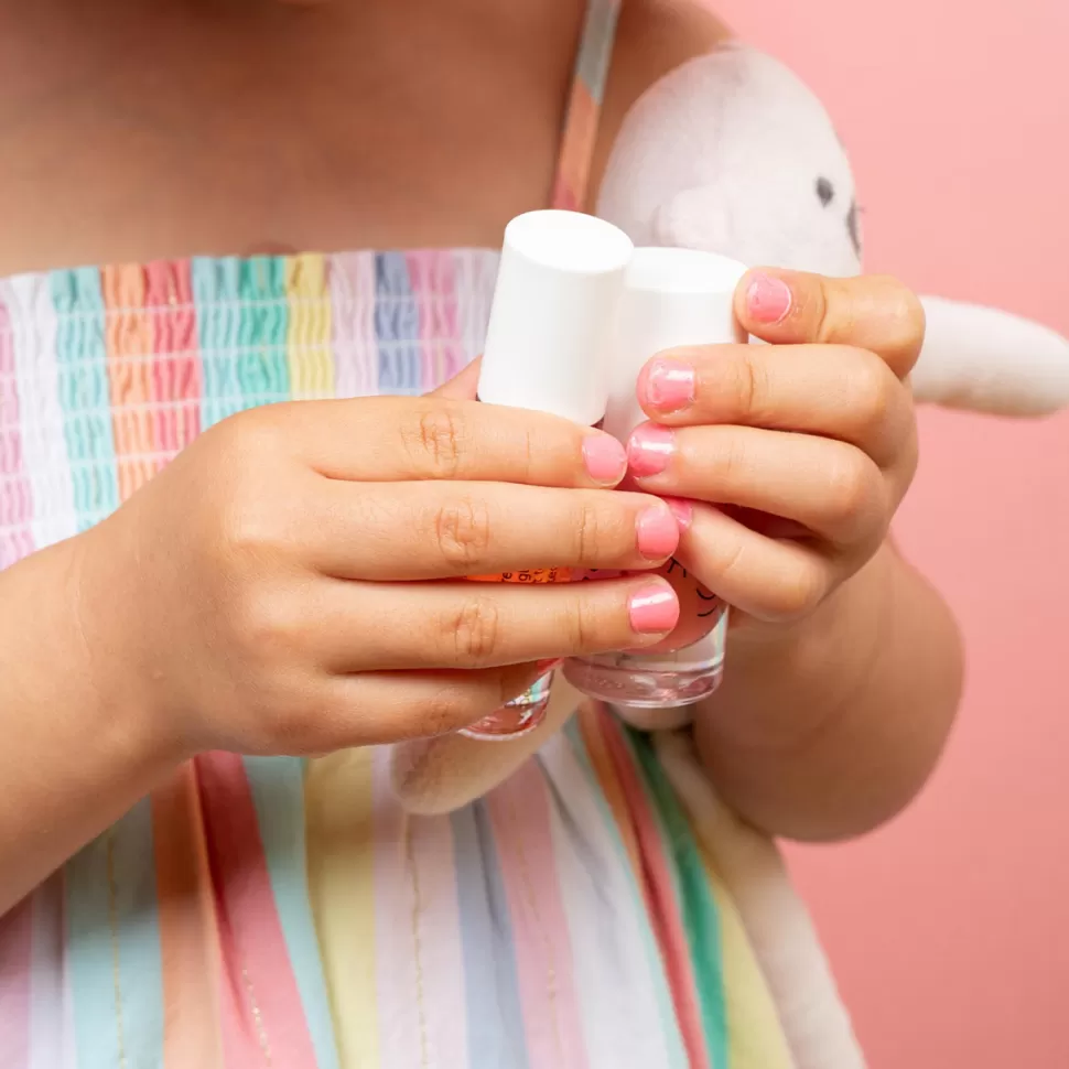 Nailmatic Déguisement & Maquillage>Vernis à Ongles Biosourcé - Rose Bonbon Pailleté