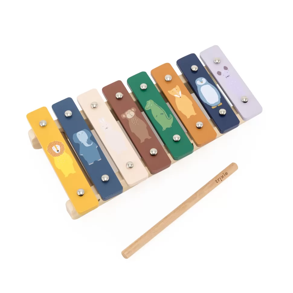 Trixie Baby Mes Premiers Jouets>Xylophone en Bois